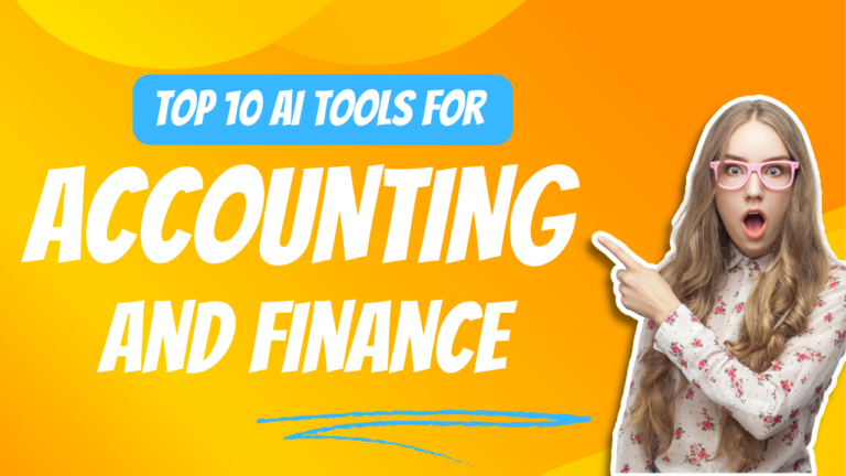 10 Accounting AI Tools: Streamline Your Financial Processes