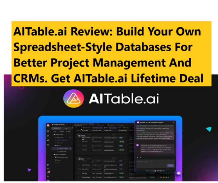 Aitable Ai Review: Build Your Own Spreadsheet Databases