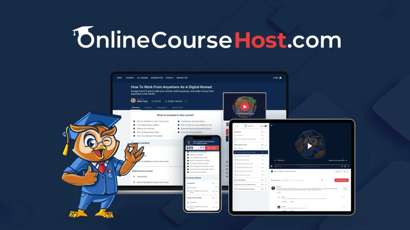 Onlinecoursehost Review: Ai-Powered White-Label Online Course Platform  