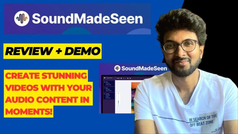 Soundmadeseen Review: Transform Your Audio Content into Stunning Videos