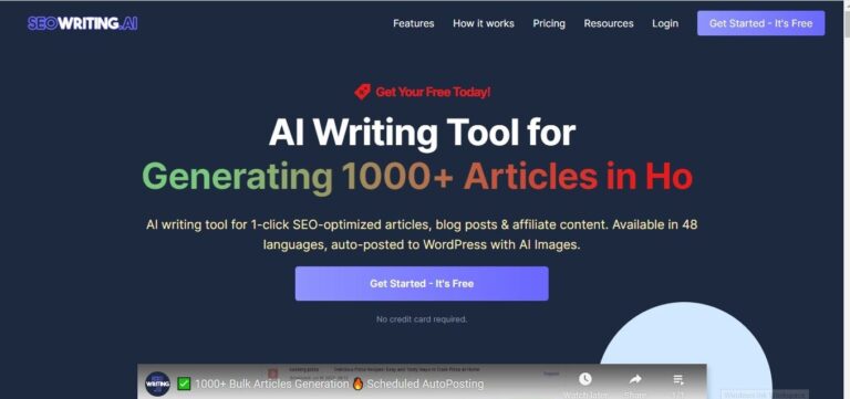 Seowriting Ai Review: Revolutionizing Content Creation