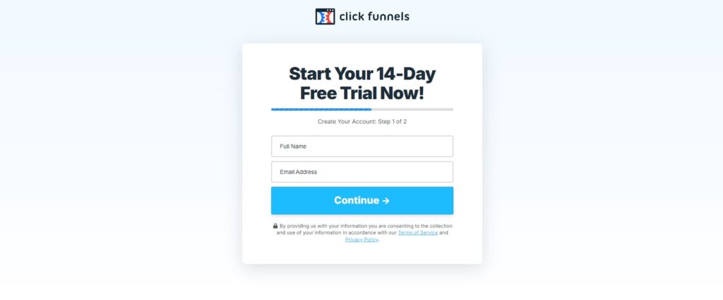 clickfunnels free trial