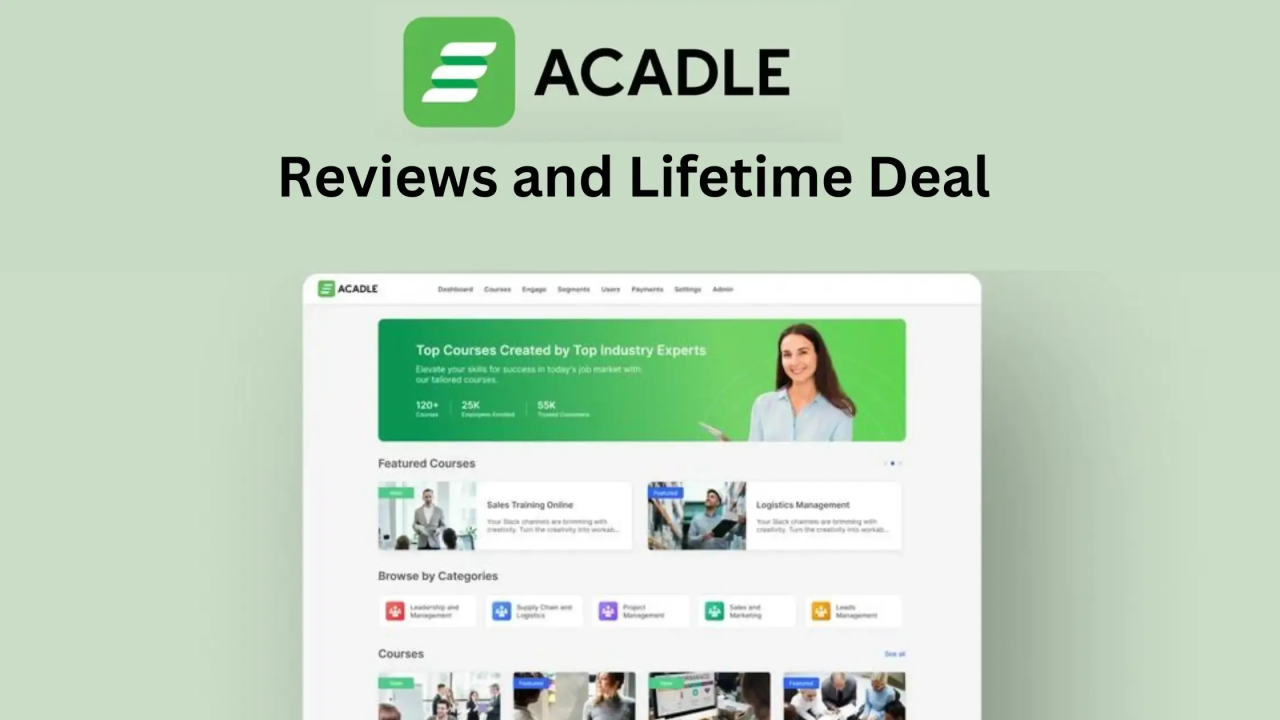 Acadle Review & Lifetime Deal