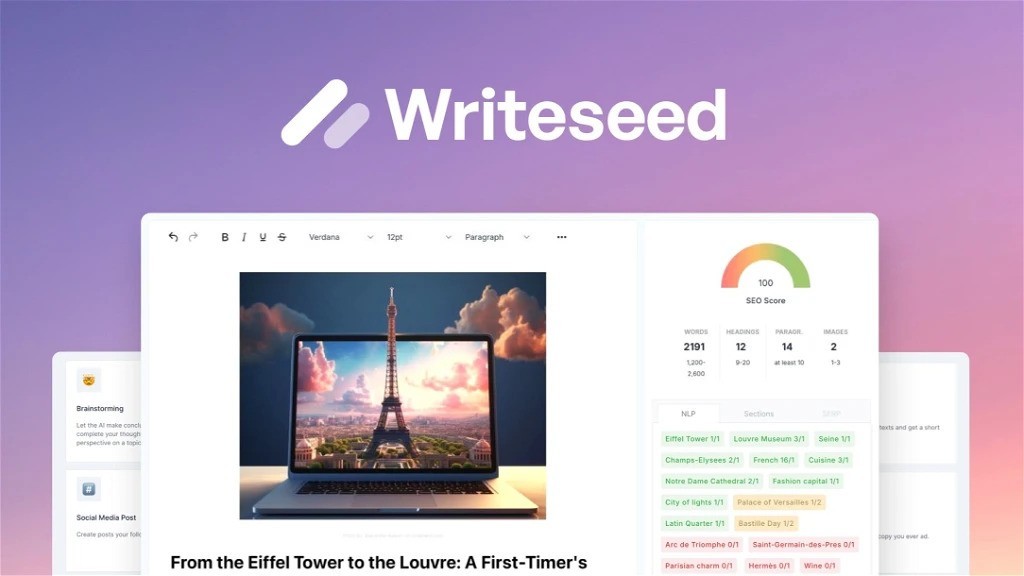 Writeseed Review - Best Ai Content Writer | Lifetime Deal  