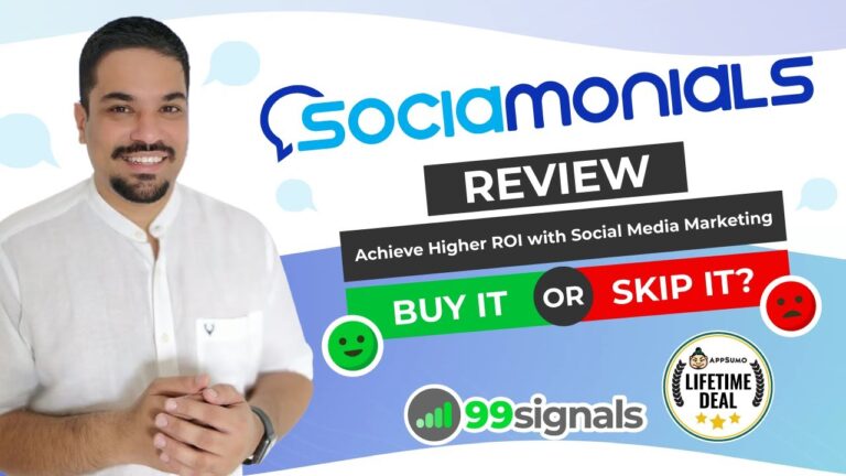 Sociamonials Review & $69 Lifetime Deal